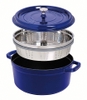 NỒI STAUB 26CM - 5L CÓ KÈM XỬNG HẤP