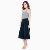 Quần culottes xếp ly giữa