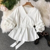 Áo Kiểu Peplum tay cách điệu