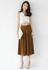 Quần Culottes Xếp Ly