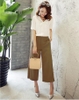 Quần Culottes Cách Điệu Lưng Thun