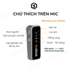 GC-C ULTRA Bộ micro thu âm không dây GoChek có Dock sạc | Khử tiếng ồn phù hợp livestream/ quay video/ ghi âm | cho điện thoại Chân type C và Lightning