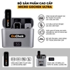 GC-C ULTRA Bộ micro thu âm không dây GoChek có Dock sạc | Khử tiếng ồn phù hợp livestream/ quay video/ ghi âm | cho điện thoại Chân type C và Lightning