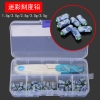 Hộp 50 viên chì vạch làm trục câu cá kèm kéo tiện lợi chì vạch từ 1.5g đến 3.5g
