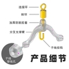 {Vỉ 5 Chiếc] Khoá Linh Số 8, Số 9 Chia Đôi thẻo cao cấp ,Thẻo Câu Silicon cao cấp ,chống Rối