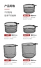 Mặt Vợt Săn Hàng Hắc Minh Giang Vành Tròn Hợp Kim Titan (Liền Khối)