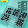 Hộp Nhiều Viên Chì Câu Đài Chất Lượng XLingTe Chia Size Từ 1.5-4.0g Tiện Lợi, Chì Câu Đài, Chì Câu Cá Cao Cấp