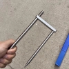 Chân Cắm Ô câu cá Loại To Cao Cấp INOX 304. Hộp Đựng Xịn Xò Vỏ Xanh