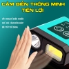 Đèn Led Kẹp Mũ HW 2102 Cảm Biến Thông Minh Dùng Câu Cá, Dã Ngoại