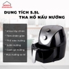Nồi Chiên Không Dầu Cơ Benny BAF-70, Black, 7.0 Lít, 1800W