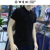 Áo Thun polo Nam Tay Ngắn Có Cổ Owen APV233171 Màu đen dáng Body Fit chất liệu cotton