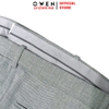 Quần tây Nam Owen QV256269 màu xám nhạt dáng ôm slim fit cạp tăng đơ Chất liệu Polyester Rayon