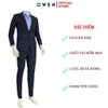 Ves bộ OWEN VES231841 màu navy trơn Dáng Regular Fit chất liệu Knit