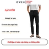 Quần Tây Nam Owen QS242842R màu đen trơn dáng ôm slim fit chất liệu nano