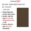 Áo len nam owen ALK241277 áo khoác len màu nâu dáng suông regular fit cổ 3 phân khóa kéo hai túi bo tay gấu chât liệu acrylic cotton