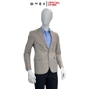Áo Demi - Blazer Owen BL231931 màu be đậm dáng regular fit chất vải polyester