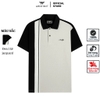 Áo Thun Polo Nam Cổ Bẻ Aristino APS050AZ Màu Đen 1 kẻ Jacquard