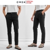 Quần Tây Nam Owen QS242842R màu đen trơn dáng ôm slim fit chất liệu nano