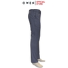 Quần Tây Nam Owen QV242717 màu xanh nhạt dáng ôm slim fit 2 cạp chất liệu TR Spandex