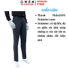 Quần tây Nam Owen QS257079 màu xám đậm dáng ôm Slimfit chất liệu polyester Nano