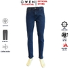 Quần Jean Nam Owen Quần Bò Nam QJS241438 màu xanh đậm dáng ôm slim fit chất liệu Denim cotton