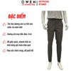 Quần tây Nam Owen QG257111 màu rêu nhạt dáng S-form thể thao chất liệu polyester