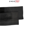 Quần Tây Nam Owen QST242822 Màu xám đậm kẻ caro chìm Dáng Slimfit cạp tăng đơ Chất liệu Nano
