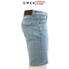 Quần Short Nam Owen SJ231822 sóc Jean màu xanh nhạt  chất liệu denim cotton spandex