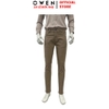 Quần Jean Nam Owen Quần Bò Nam QJS258030 màu nâu dáng slim fit chất liệu demin cotton