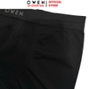 Quần Lót Nam Owen QLB242513 màu đen dáng sịp đùi boxer chất liệu polyamide spandex