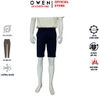 Quần Short Nam Owen SK261016 sóc kaki màu xanh tím than dáng ôm slim fit chất liệu cotton spandex
