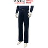 Quần Jean Nam Owen Quần Bò Nam QJT258003 màu xanh đậm dáng straight fit chất liệu demin cotton