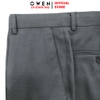 Quần tây Nam Owen QS257079 màu xám đậm dáng ôm Slimfit chất liệu polyester Nano