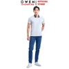 Áo Thun polo Nam Tay Ngắn Có Cổ Owen APT231405 màu trắng dáng body fit vải cotton