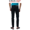 Quần Jean Nam Owen Quần Bò Nam QJS230157 màu đen trơn dáng slim fit Chất liệu Denim Cotton Spandex