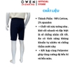 Quần Short Nam Owen SK261016 sóc kaki màu xanh tím than dáng ôm slim fit chất liệu cotton spandex