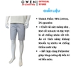 Quần Short Nam Owen SK261012 sóc kaki màu xám nhạt dáng ôm slim fit chất liệu cotton spandex