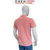 Áo Thun polo Nam Tay Ngắn Có Cổ Owen APV231346 màu hồng dáng body fit vải cotton