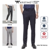 Quần Tây Nam Aristino ATRR01 (ATRR0109) Quần Âu Nam Màu Xanh Tím Than 66 Dáng Slim Fit Vải Polyester