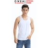 Áo Ba Lỗ Nam Owen LAW263143 màu trắng dáng body fit chất liệu cotton