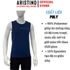 Áo Ba Lỗ Nam Aristino ATL002AS0 Màu: Xanh tím than 22
