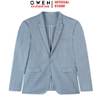 Áo Demi - Blazer Owen BL231690 màu xám đá kẻ ngang dáng slim fit chất nylon
