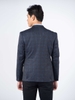 Áo Demi - Blazer Owen BL220696 màu kẻ caro ghi đậm dáng regular fit vải polyester