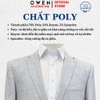 Áo Demi - Blazer Owen BLR256115 màu xám dáng suông regular fit 1 cúc tà xẻ giữa chất liệu polyester