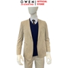Áo Demi - Blazer Owen BLR265703 màu be Dáng Regular Fit Vải Polyester