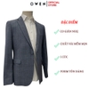 Áo Demi - Blazer Owen BLS256117 màu xanh tím than dáng slim fit 1 cúc tà xẻ sau chất vải polyester