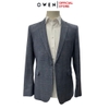 Áo Demi - Blazer Owen BLS256117 màu xanh tím than dáng slim fit 1 cúc tà xẻ sau chất vải polyester