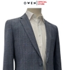 Áo Demi - Blazer Owen BLS256117 màu xanh tím than dáng slim fit 1 cúc tà xẻ sau chất vải polyester