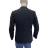 Áo Demi - Blazer Owen BL231703 kẻ caro lớn xám đậm dáng slim fit Chất Liệu Polyester