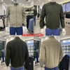 Áo Khoác Jacket Owen JK231620 màu dark moss họa tiết dáng regular fit  vải polyester